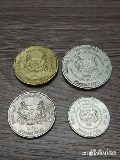 Монеты Сингапура