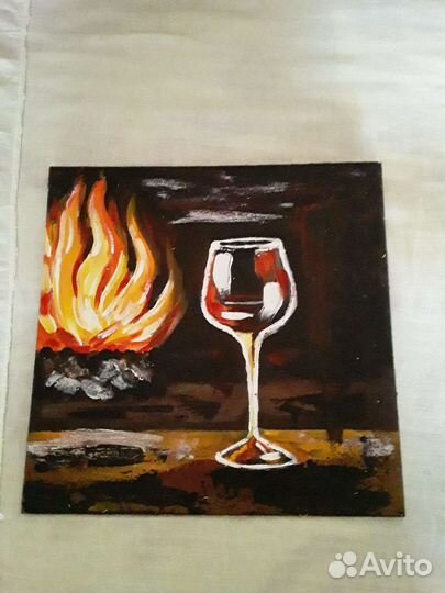 Картина маслом пейзаж