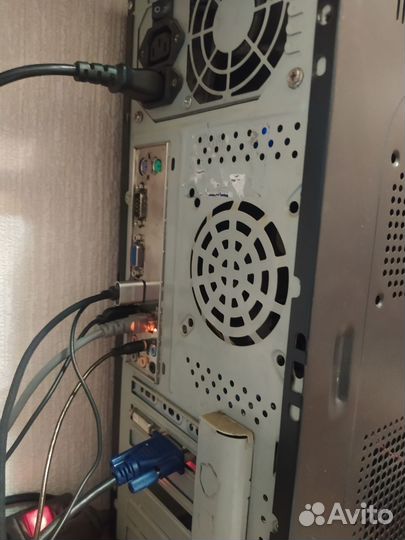 Компьютер системный блок четыре ядра + SSD