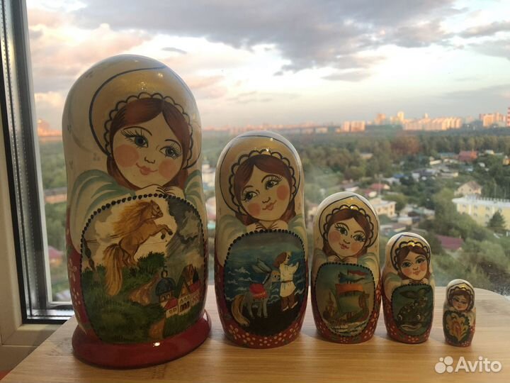 Матрешка деревянная