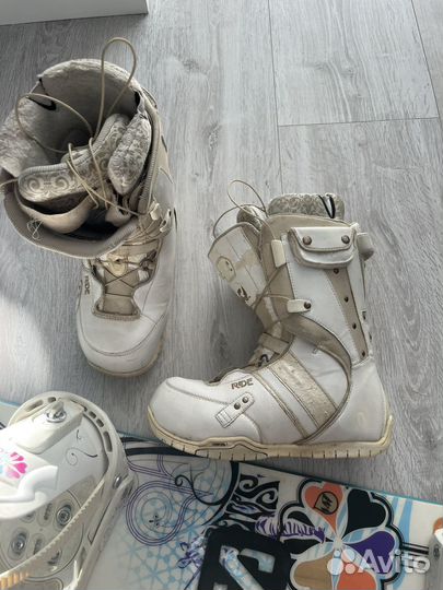 Сноуборд комлект женский Solomon Ride