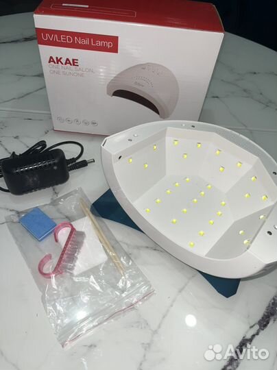 Led лампа для ногтей новая в упаковке