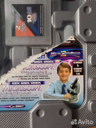 Микроскоп детский в кейсе