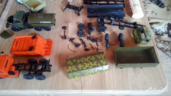 Модели машинок Камаз СССР 1:43 запчасти длямоделей