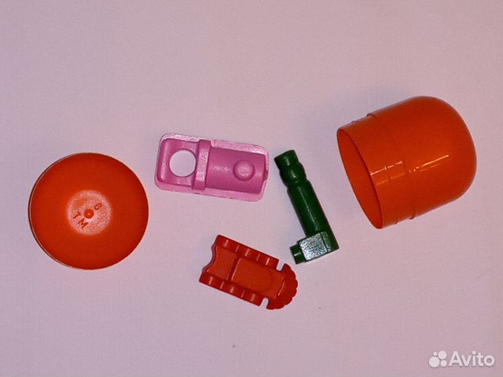 Игрушки из киндер-сюрприза, 90-е, 6 шт., компл