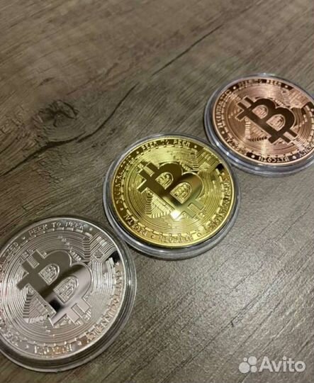 Сувенирная Монета Биткоин