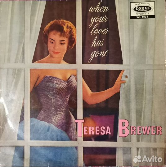Teresa Brewer When Your Lover Has Gone 1959 UK LP