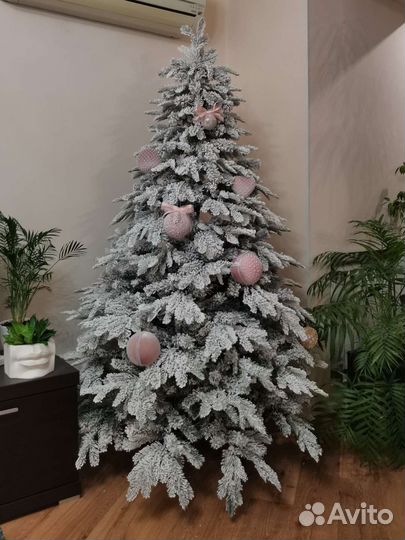 Елка заснеженная б/у 1 сезон