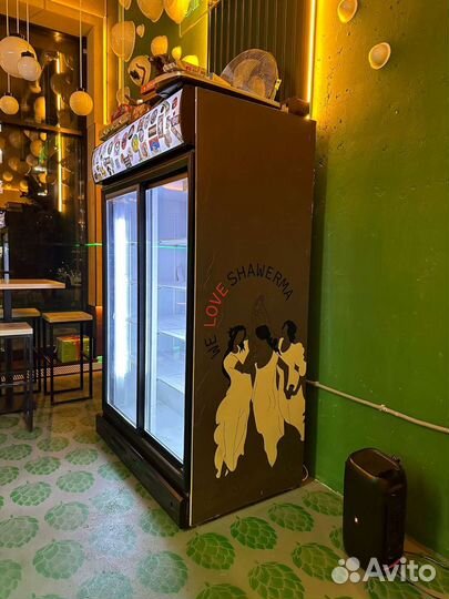 Холодильник двустворчатый