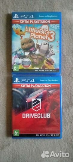 Диски игры для ps4