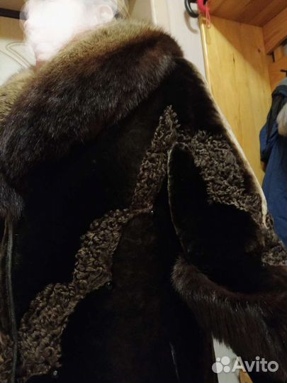 Шуба мутон 52