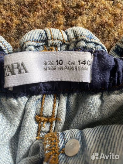 Джинсовая юбка zara