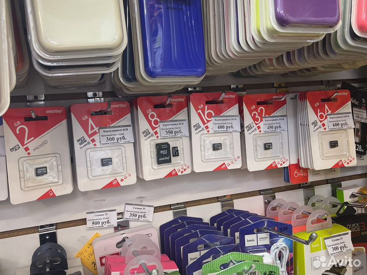 Карта памяти MicroSD 2,4,8,16,32,64,128гб