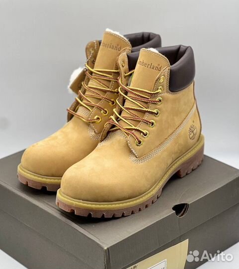 Ботинки Timberland с мехом