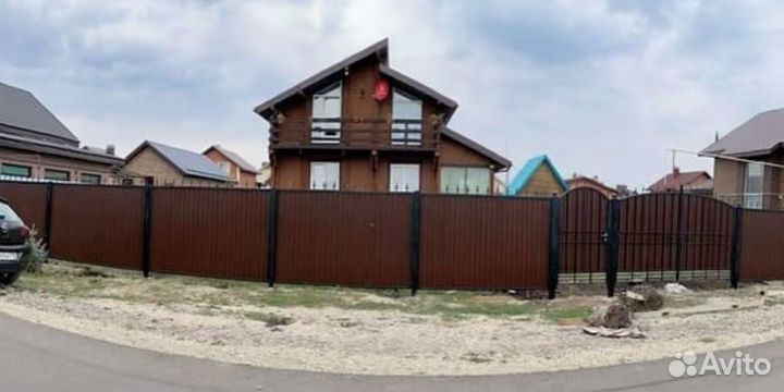 Заборы из профнастила