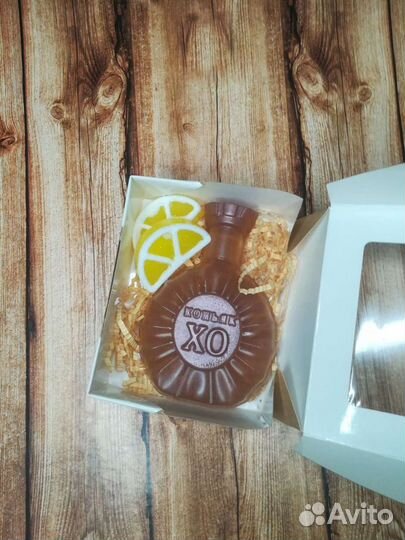 Мыло коньячок