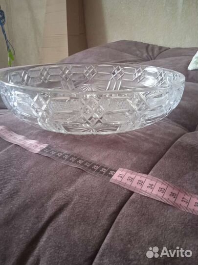 Ваза хрустальная большая