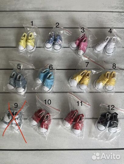 Кеды для кукол