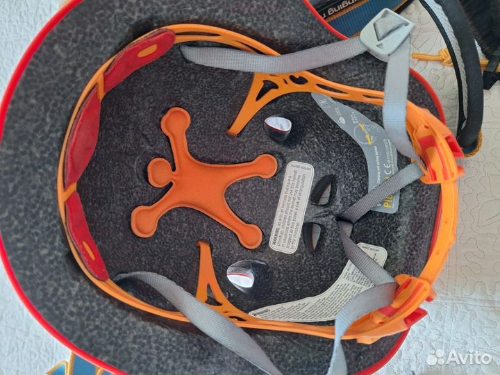 Каска petzl детская, обвязка Singin Rock скальники