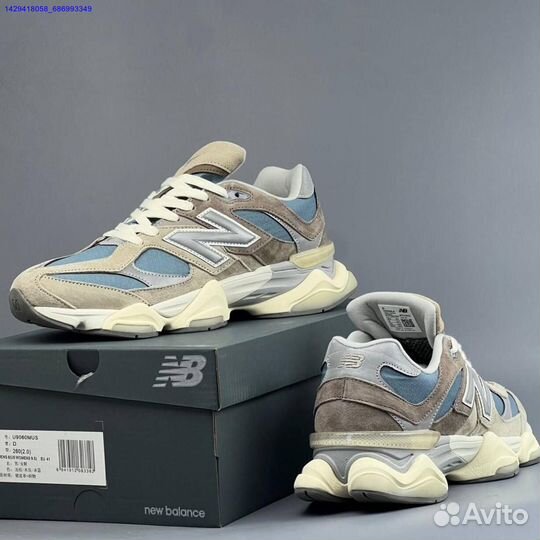 Кроссовки New Balance 9060 Gore-Tex (термо) (Арт.21173)