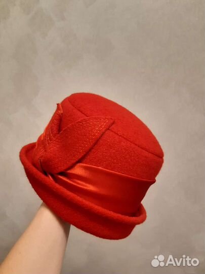 Шляпа фетровая женская