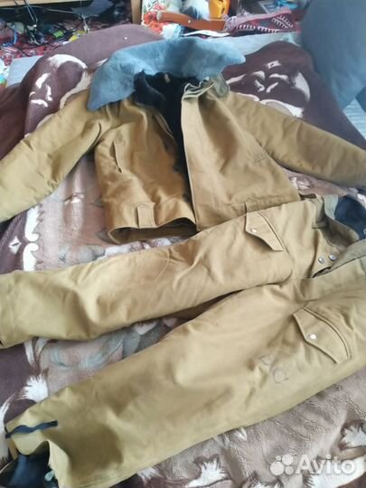 Танковый костюм меховой СССР