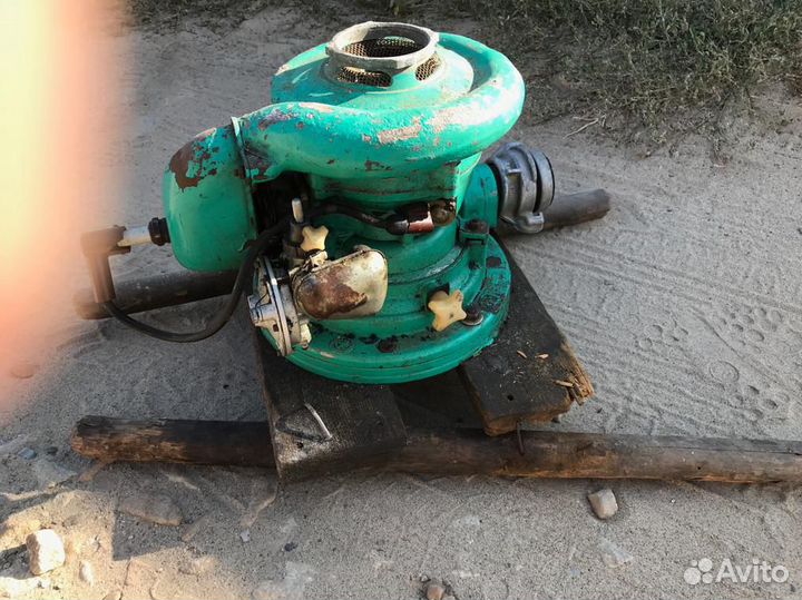 Центробежный бензомоторный насос цбн-2