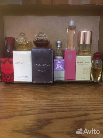 Духи винтаж миниатюры