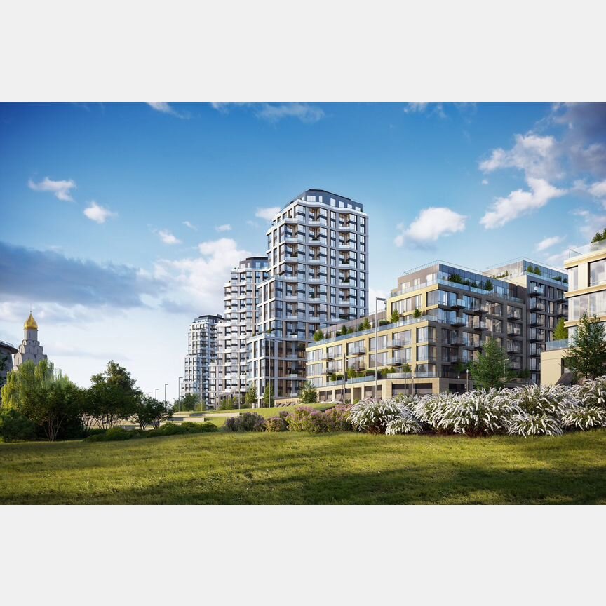 2-к. квартира, 80,9 м², 2/19 эт.