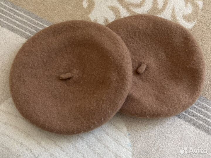 Берет для левочки H&M шерсть 1-2 года