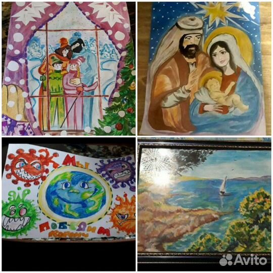 Рисунки для школы и садика + подарочные плакаты