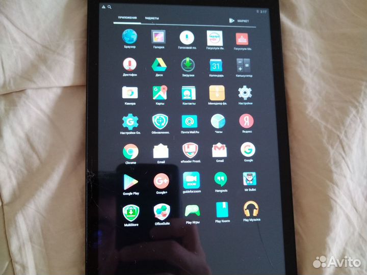 Планшет prestigio multipad