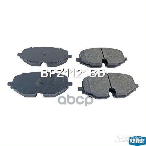 Колодки тормозные дисковые BPZ1121BD Krauf