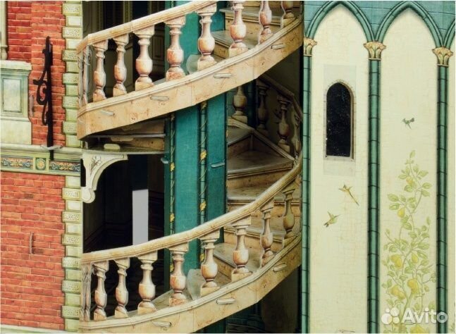 3Д Пазл Набор Домик Кукольный и мебель Конструктор