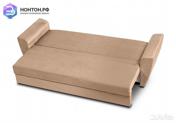 Диван еврокнижка Амстердам бежевый