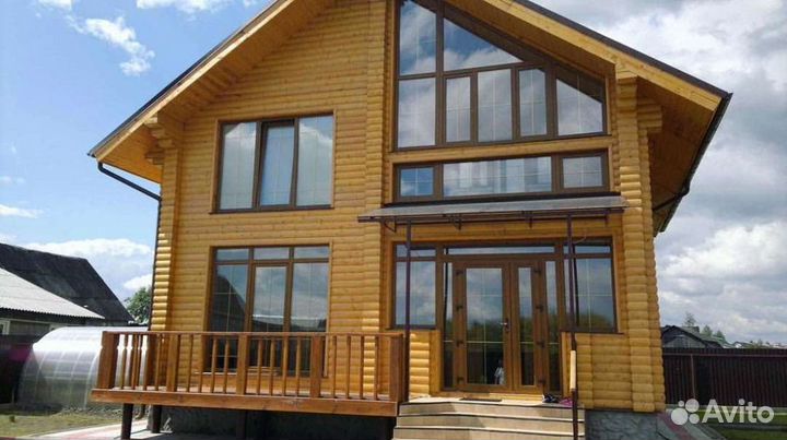 Пластиковые окна. Остекление частных домов