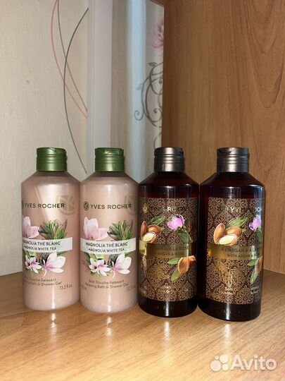 Гель для душа ив роше аргания, мангнолия