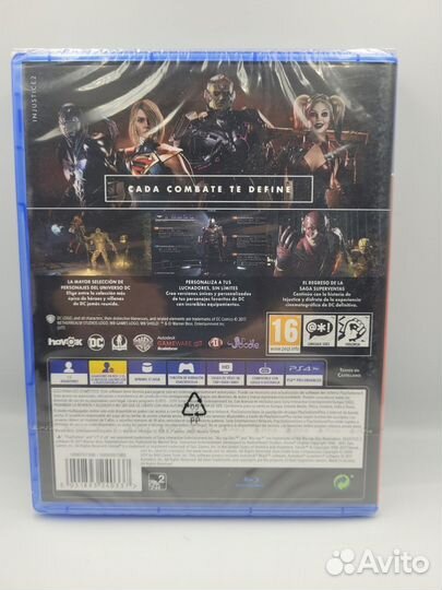 Injustice 2 PS4 (рус.суб.) новый