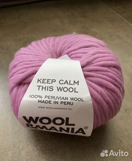 Пряжа Wool and Mania keep calm this wool