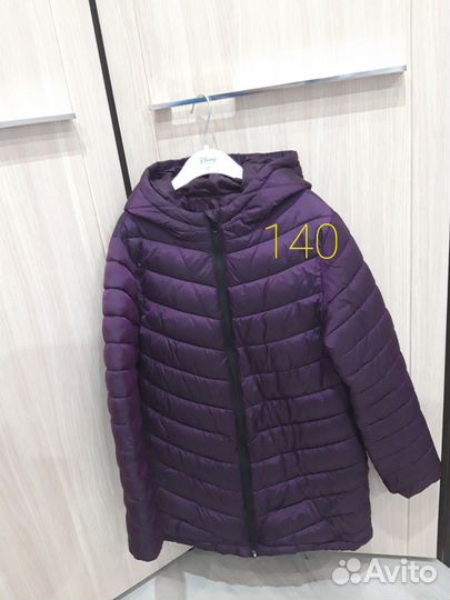 Куртка весна осень для девочки 140