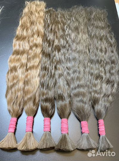 Волосы для наращивания, 60см, пр-во
