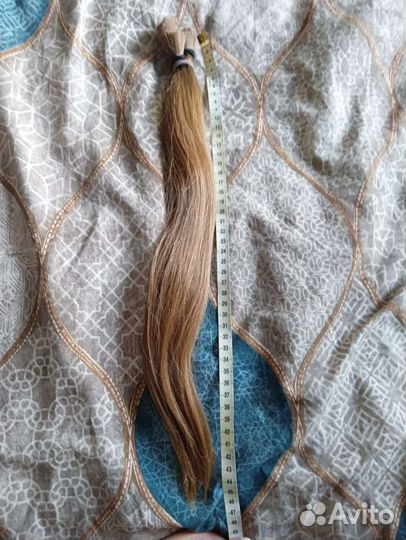 Волосы натуральные 45 см