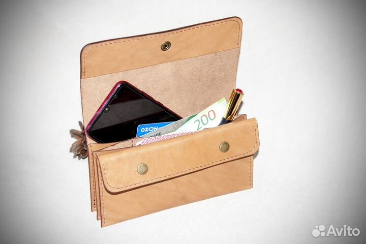 Кошелек женский натуральная кожа