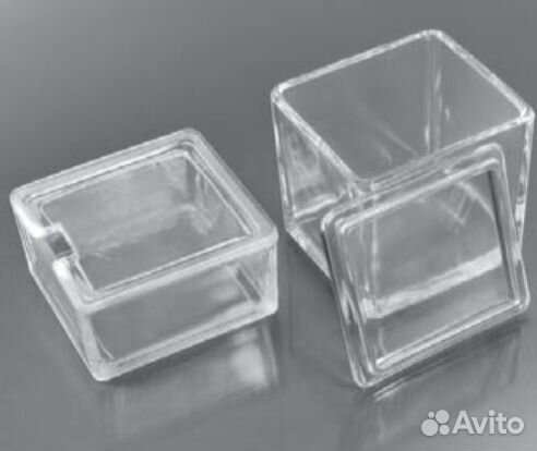 Кювета для приготовления микропрепаратов 101x81x65 мм, упаковка 1 шт