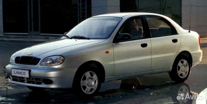 Порог левый Chevrolet Lanos 2002-2009 (Potrykus)