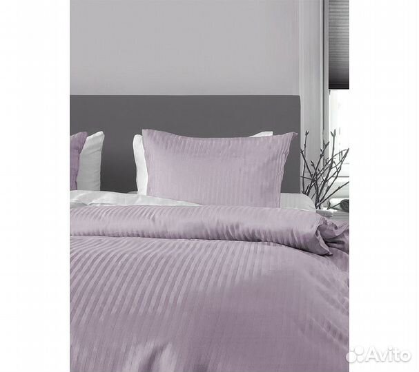 Постельное белье GoodNight Страйп-сатин дуэт (с на