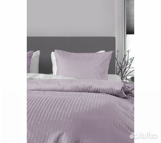 Постельное белье GoodNight Страйп-сатин дуэт (с на