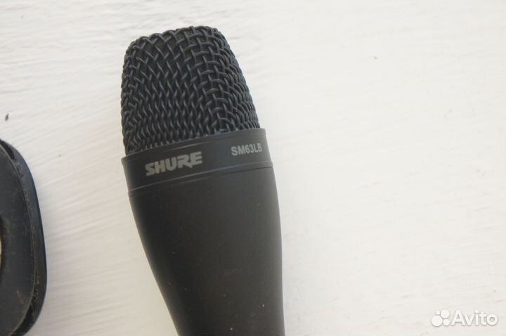 Shure SM63lb + Tascam DR-10x