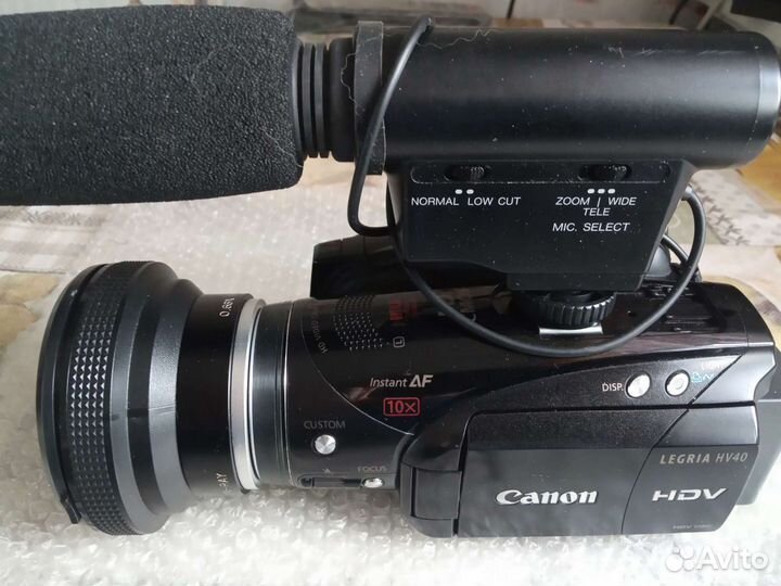 Видеокамера canon legria nv 40