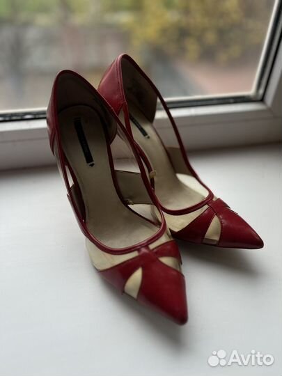 Красные туфли Zara 37